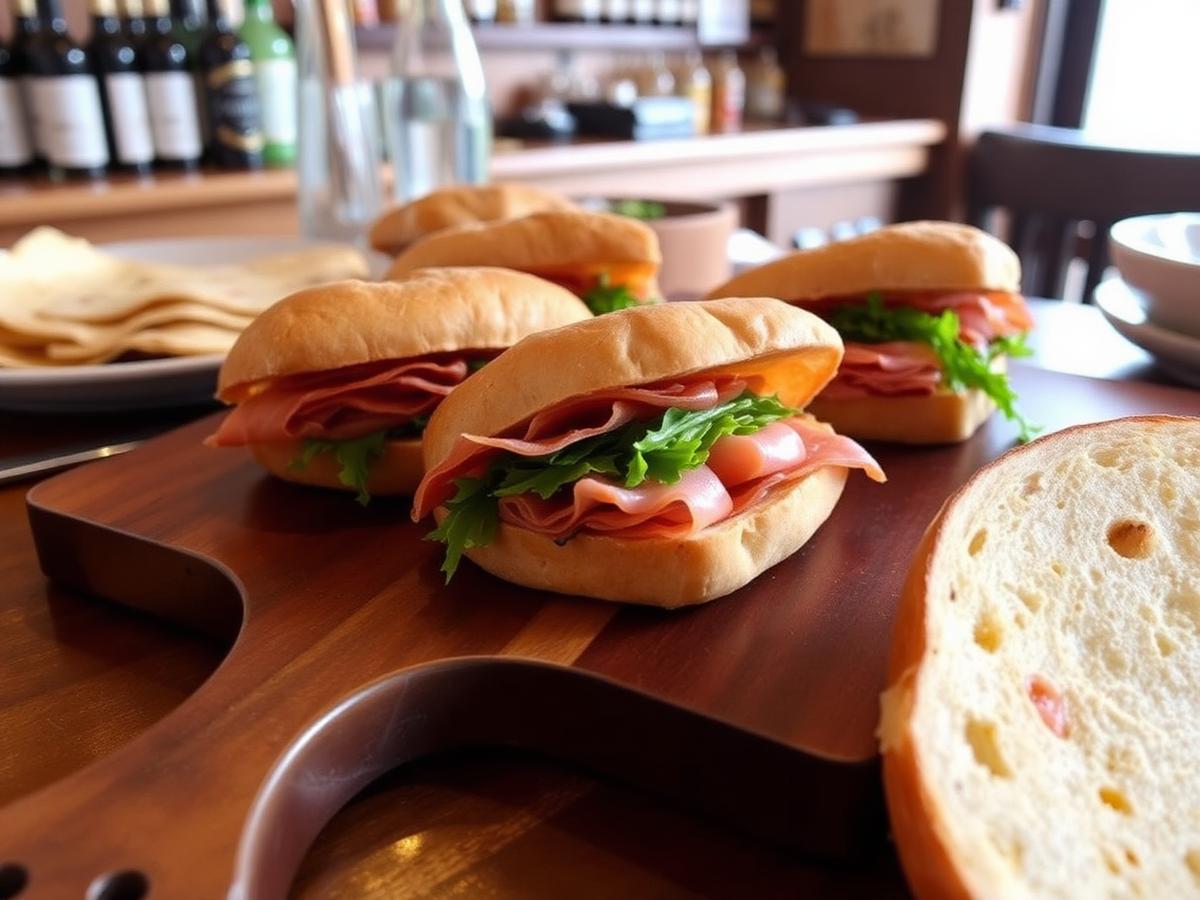 Bocadillos generosos